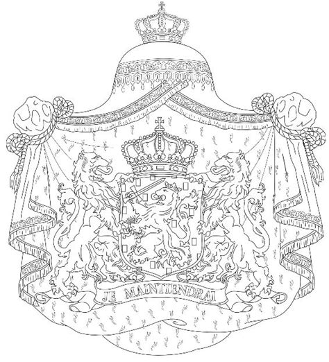 Pin op Prinsjesdag kleurplaten