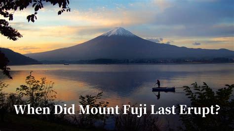 When Did Mount Fuji Last Erupt Blog Norikos Japanese Lessons