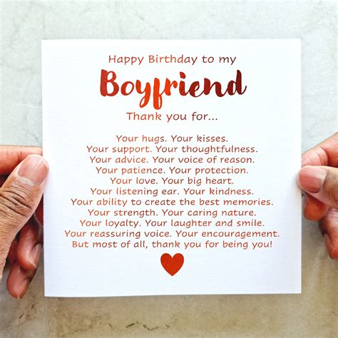 Romantic Happy Birthday Poems For Him