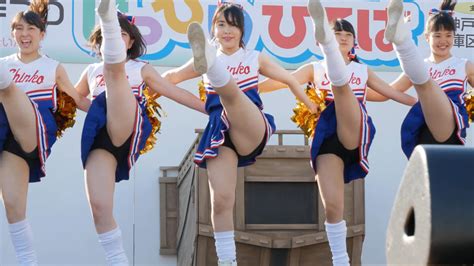 Youtube JK チア神港橘高校ダンス部の女子高生のハミパンチラ ぬきだん