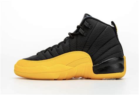 Air Jordan 12 Black University Gold 130690 070 Release Date Sbd