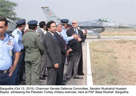 Senate Defence Committee Visits Paf Base In Sargodha Lahore News
