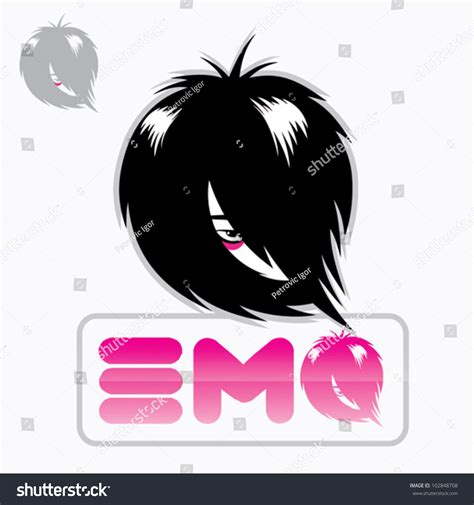 Emo Sign Vector Illustration 102848708 Shutterstock