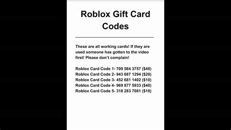 Roblox T Cards Giveaway Youtube