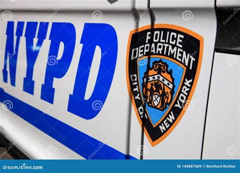 Nypd Logo Editorial Image 93709596