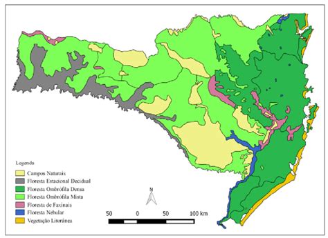 Mapa Pictórico De Santa Catarina EDUCA