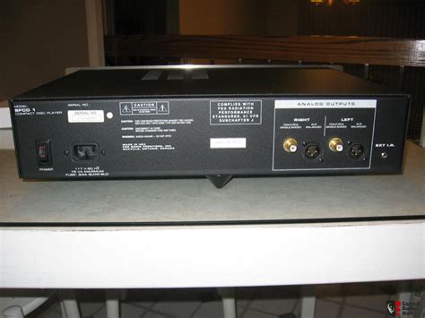Sonic Frontiers Sfcd 1 Tube Cd Player Photo 149201 Us Audio Mart