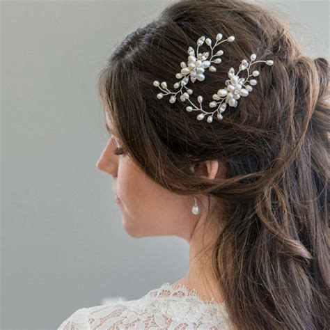 Bridesmaid Handmade Headpiece Clips Side Hair Jewelry Retro Hair Accessories Wedding Bridal