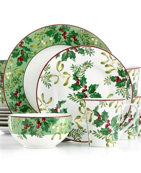 57 Beautiful Christmas Dinnerware Sets - Christmas Photos