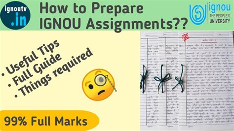 How To Make Prepare IGNOU Assignments Handwritten Assignment Full