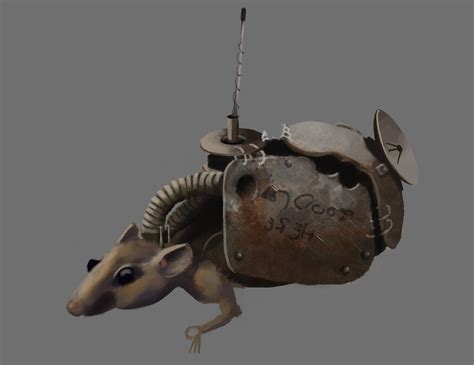 Artstation Steampunk Rats Concept Art