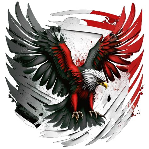 71 Logo Garuda Pancasila Red White Eagle For Dft Print Free Download