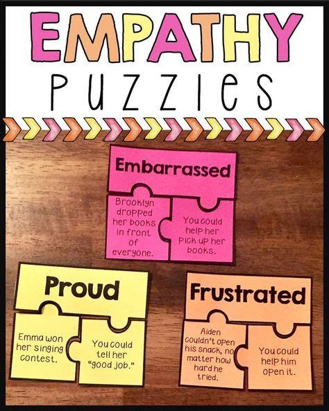 24 Empathy Puzzles To Help Students Understand What Causes Others To
