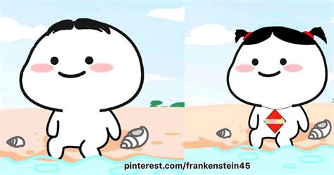 Stiker Pentol Couple Mandi untuk WhatsApp - Frankenstein45.Com