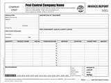 Images of Pest Control Receipt Template