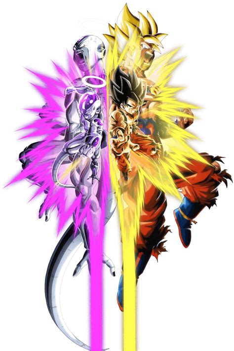 Goku And Frieza Vs Jiren Render 8 Dokkan Battle By Maxiuchiha22 On