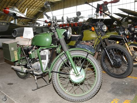 BSA, englisches Motorrad aus den 1950er Jahren, 1-Zyl - Fahrzeugbilder.de