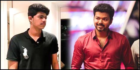 #thalapathy_vijay_song | 4614 people have watched this. Thalapathy Vijay disturbing Jason Sanjay awesome fun photo ...