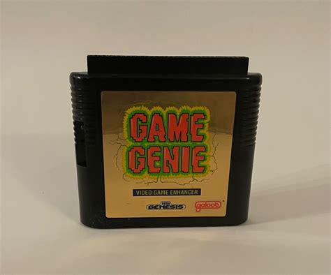 Game Genie Sega Genesis Original Authentic Video Game Enhancer