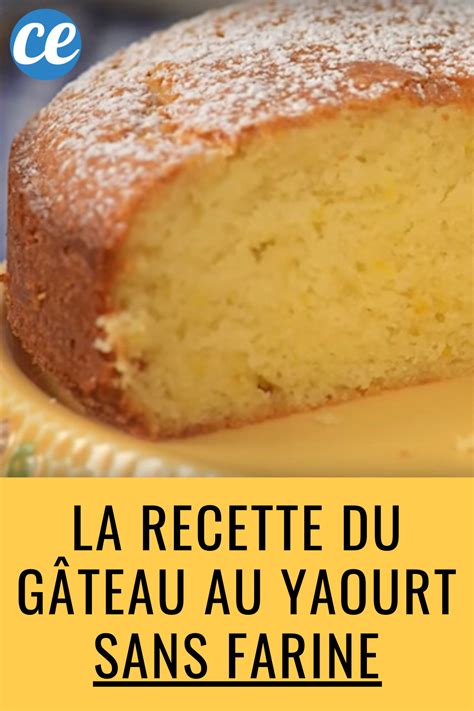 La recette du gâteau au yaourt sans farine est délicieuse et super