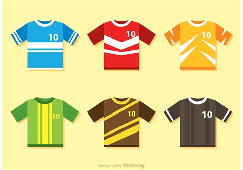Color Soccer Jersey Vectors Download Free Vector Art Stock Graphics