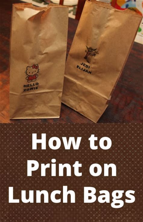 print  lunch bags