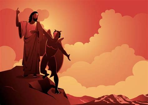 Satanás Tenta Jesus No Deserto Resumo Da História Da Bíblia
