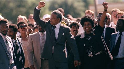 Nelson Mandelas Long Walk To Freedom Celebrated 30 Years To The Day