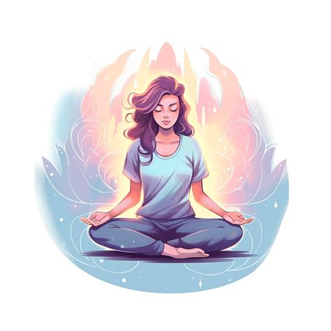 Download Woman Meditation Yoga Royalty Free Stock Illustration Image