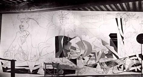 Proceso Pictórico De Picasso En El Guernica Pintura Y Artistas