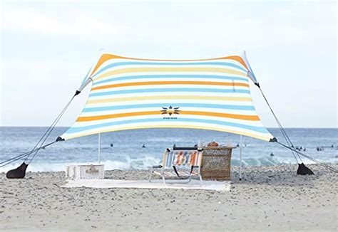 Neso Tents Beach Tent With Sand Anchor Portable Canopy Sunshade 7 X