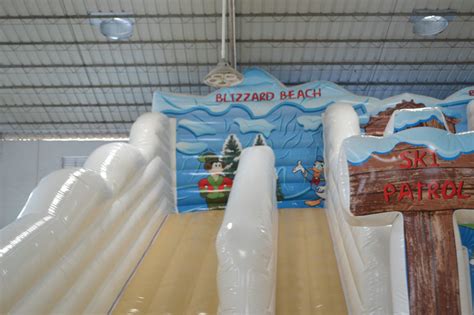 Purchase tickets for all orlando theme parks and themed after a ski resort, you'll love the winter themed slides, pools, beaches and lazy rivers built around the melting mount gushmore and you'll. SJ-SL12031 Blizzard Beach Big Inflatable Slide For Kids