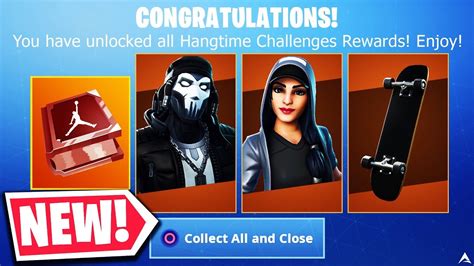 New Downtown Drop And Hang Time Bundle Challenges On Fortnite Youtube