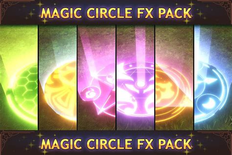 Magic Circle Fx Pack Spells Unity Asset Store