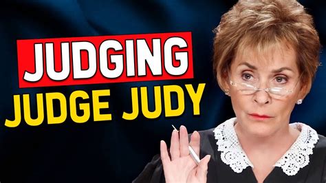 Judge Judy Breakdown By A Real Lawyer Youtube