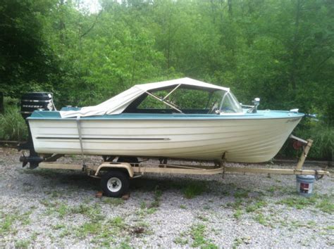 1965 Mfg Westfield Custom Classic Boat And Trailer For Sale In