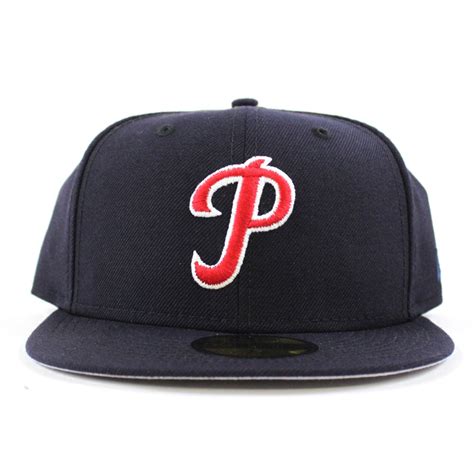 Philadelphia Phillies Retro 59fifty New Era Fitted Hats Navy Gray