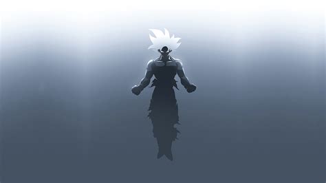 Goku In Dragon Ball Super Minimalism Hd Anime 4k Wallpapers Images