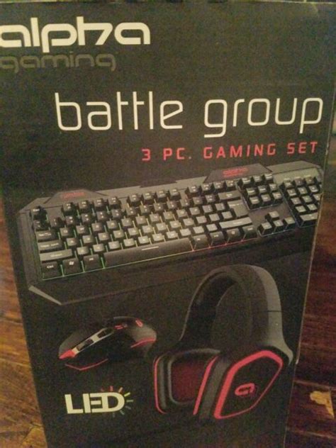 Alpha Gaming Battle Group 3 Pc Set Ebay