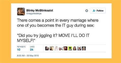 18 Tweets That Hilariously Capture The Experience Of Married Sex Huffpost