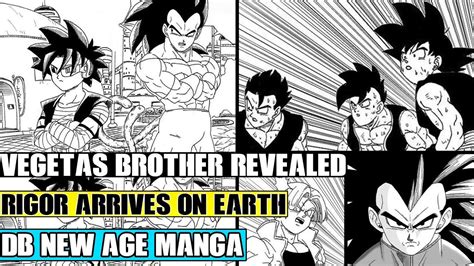 Beyond Dragon Ball New Age Vegetas Brother Revealed Rigor Comes To Earth To Confront Vegeta