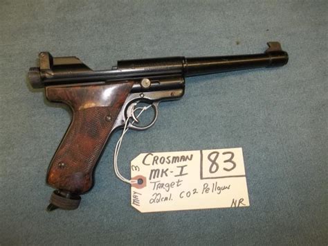 Sold Price Crosman Mk I Target 22 Cal C02 Pellgun No Reg Req May