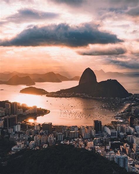 Sunrise In Rio De Janeiro Brazil 🇧🇷 Brazil Travel Destination