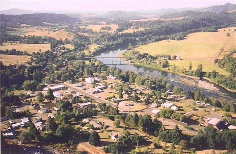 Elkton Or Aerial View Of Elkton Photo Picture Image Oregon At