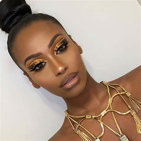 Natural Makeup Ideas For Black Women