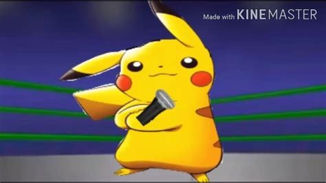 Pikachu Sing Nevsr Going Give You Up Youtube