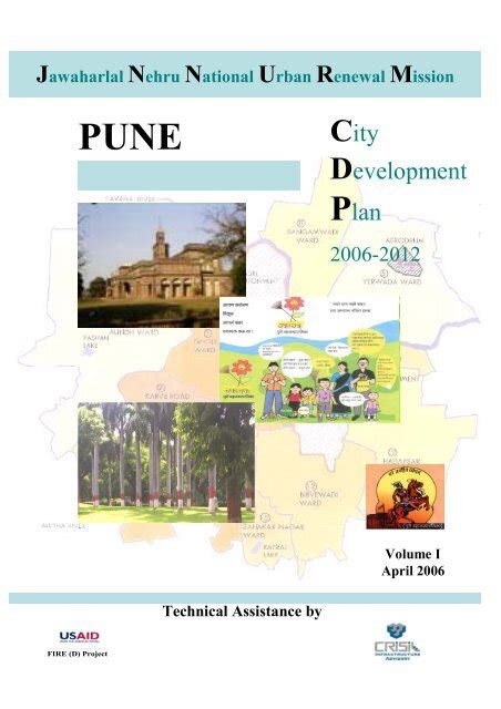 Updated Cdp Report Vol Ii Pune Municipal Corporation