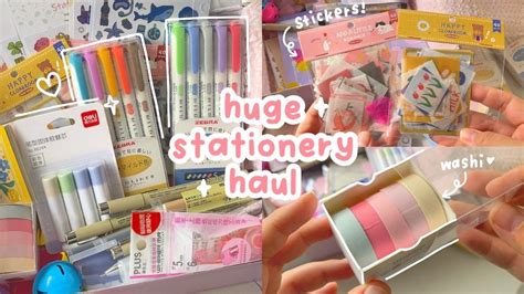 Huge Stationery Haul 📓 Affordable Stationery For Back To School Ft