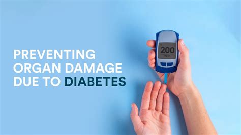Ways To Effectively Deal With Diabetes And Prevent Organ Damage Learn