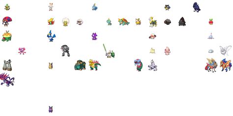 Gen 8 Pokemon Sprites By Leparagon On Deviantart Pokemon Sprites Gen